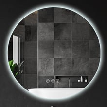 Zeke Round LED Bathroom Mirror